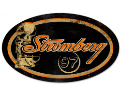 Stromberg Metal Sign - 24" x 14"