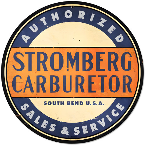 Stromberg Metal Sign - 14" Round