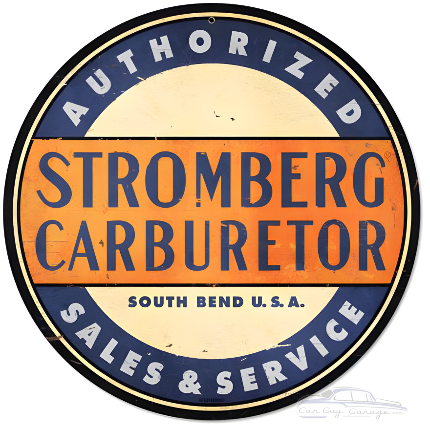 Stromberg Metal Sign - 14" Round