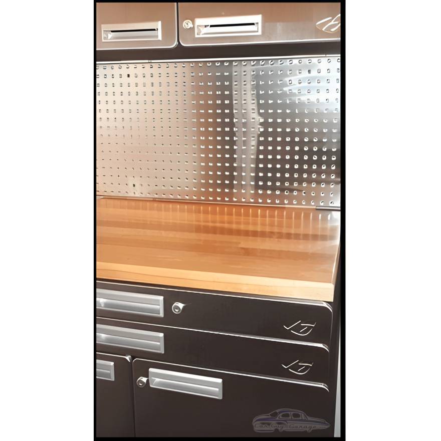 Two 16" x 32" 300 Grade Stainless Steel Pegboards Two 16" x 32" 300 Grade Stainless Steel Pegboards