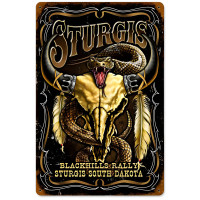 Sturgis Metal Sign - 12" x 18"