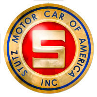 Stutz Motor Cars Metal Sign - 28" Round