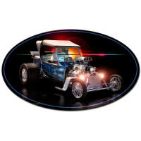 Suits Me to a T Oval Metal Sign - 24" x 14"