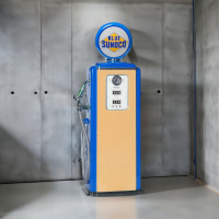 Sunoco Tokheim 39 Gas Pump Replica - 76" Tall x 32" Wide x 16" Deep