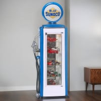 Sunoco Tokheim 39 Gas Pump Cabinet - 76" Tall x 32" Wide x 16" Deep