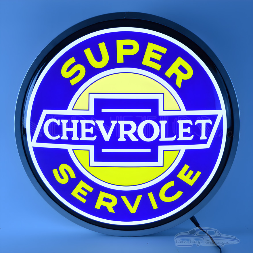 Super Chevrolet Service Led Sign Super Chevrolet Service Led Sign