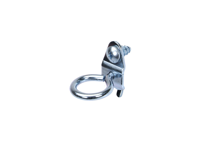 Ten 3/4" ID Single Ring Tool Holder Locking Pegboard Hooks