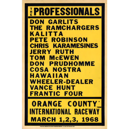 The Professionals Metal Sign - 12" x 18"