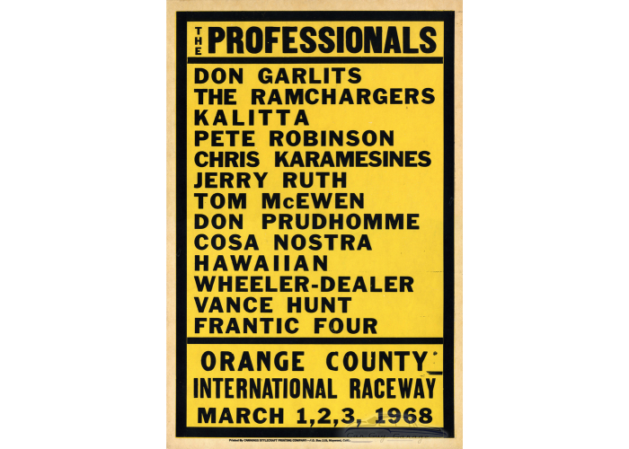 The Professionals Metal Sign