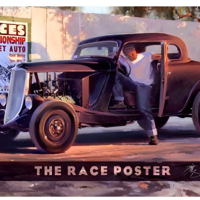 Well Cast Rac Poster Race Poster Metal Sign - 36