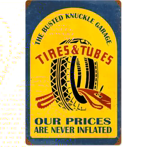 Tire Repair Sign - 16" x 24"