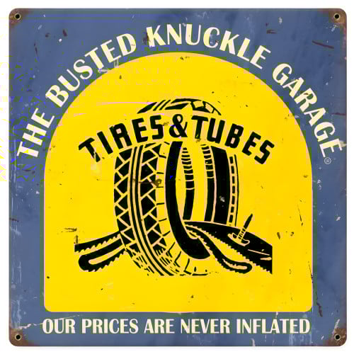 Tire Shop Sign - 12" x 12"