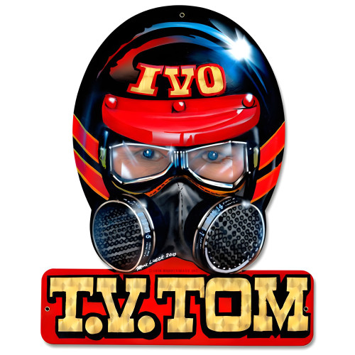 Tommy Ivo Metal Sign - 12" x 15" Custom Shape