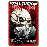 Total Custom Paint Metal Sign - 12" x 18"