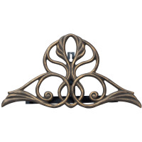 Decorative Cast Aluminum Wall-Mount Hose Holder, Oil-Rubbed Bronze