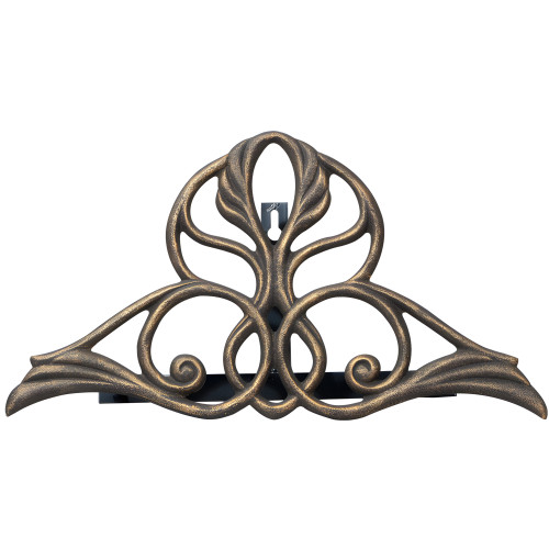 Twisty Oil Rub Bronze Cast Aluminum Hose Hanger