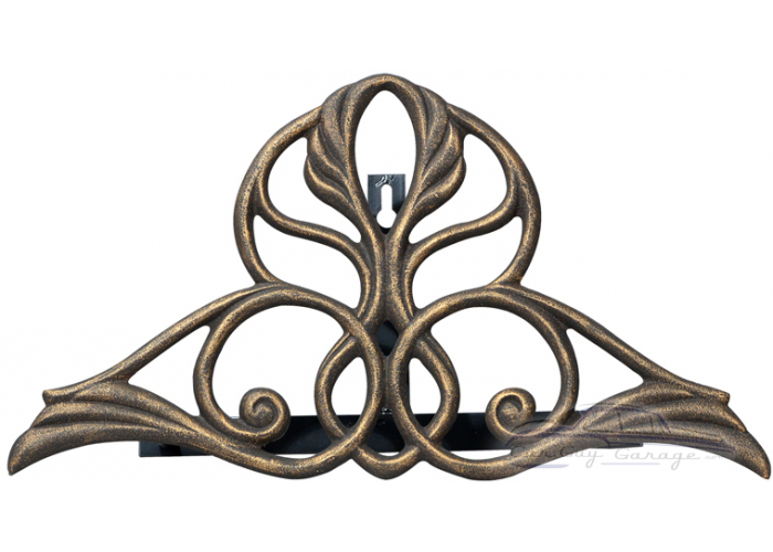 Twisty Oil Rub Bronze Cast Aluminum Hose Hanger
