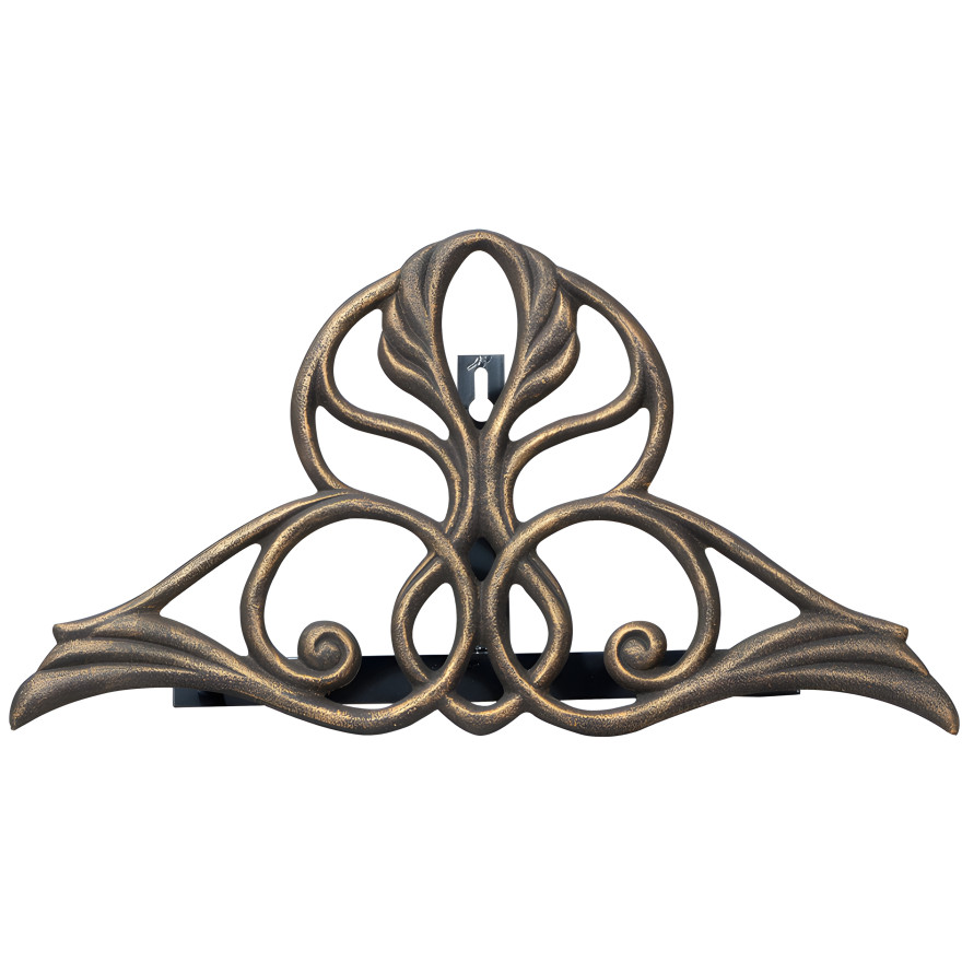 Twisty Oil Rub Bronze Cast Aluminum Hose Hanger Twisty Oil Rub Bronze Cast Aluminum Hose Hanger
