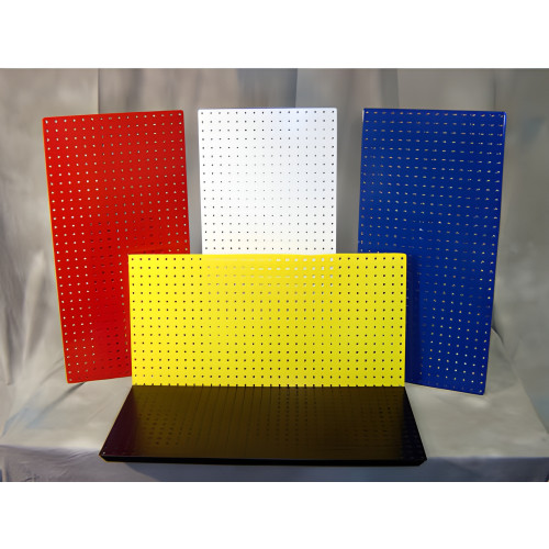 Two 16" x 32" Powdercoated Metal Pegboards
