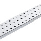 Two Galvanized Pegboard Strips Two Galvanized Pegboard Strips