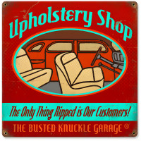 Upholstery Shop Sign - 12" x 12"