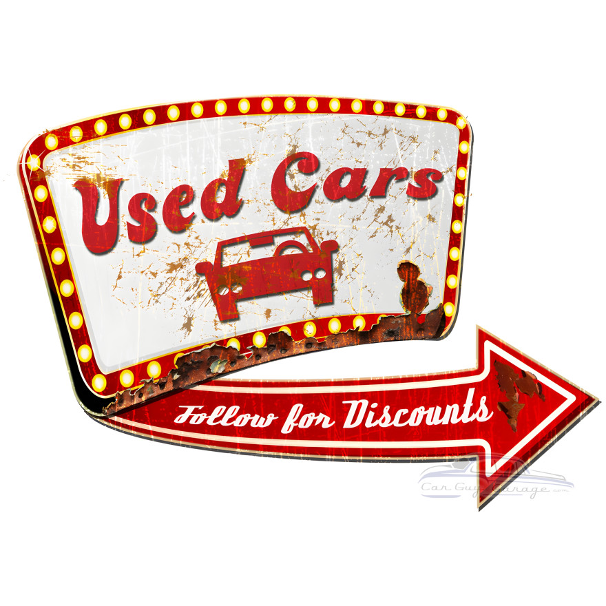 Used Car Sign - 24" x 24"