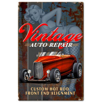 Vintage Auto Repair Metal sign - 20" x 30"