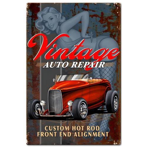 Vintage Auto Repair Metal sign - 20" x 30"