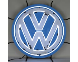 Volkswagen Vw Round Neon Sign