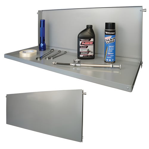 Wall Mounted Flip Down Tray