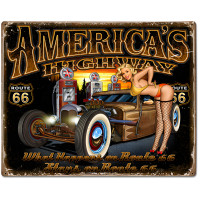 What Happens Metal Sign - 30" x 24"