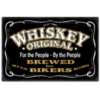Whiskey Original Metal Sign - 30" x 20"