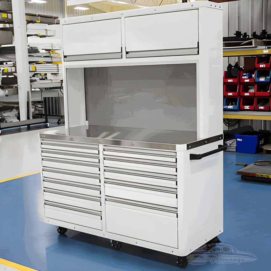 82" Wide Custom Workstation Tool Box