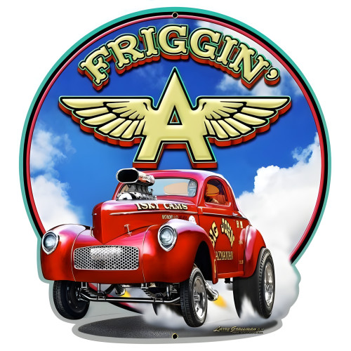 Willys Metal Sign - 26" x 28"