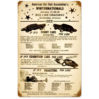 Winternationals Metal Sign - 18" x 12"