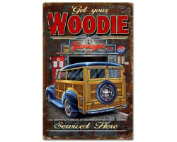 Woodie Sign