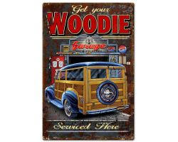 Woodie Sign - 20" x 30"