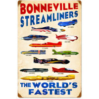 World's Fastest #1 Metal Sign - 16" x 24"