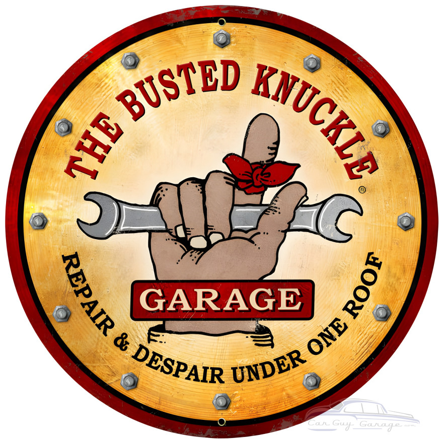 Wrench Sign - 28" Round