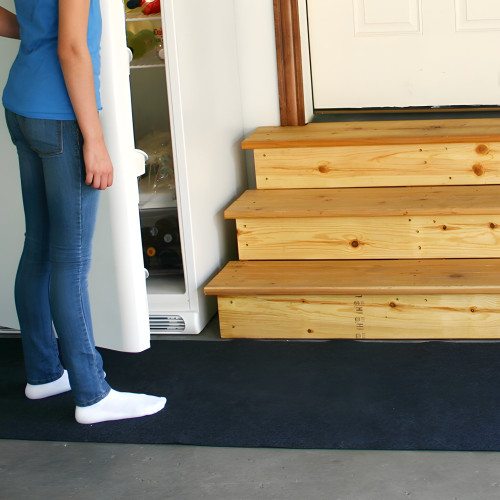 Charcoal 29" W x 9' L Garage Floor Runner Mat