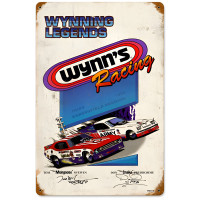 Wynning Racing Metal Sign - 18" x 12"