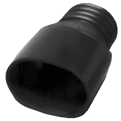3 by 6 inch Oval Adapter for 3 or 4 inch Exhaust Hose