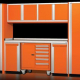 12 Foot Wide Aluminum Garage Cabinets