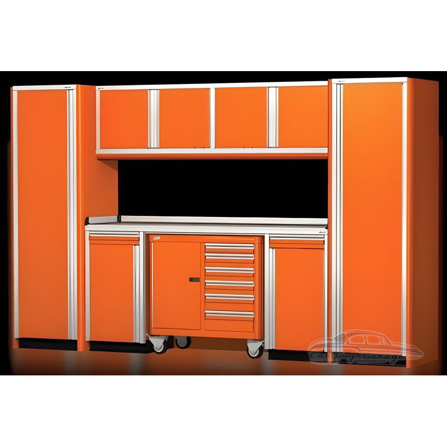 12 Foot Wide Aluminum Garage Cabinets