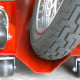 Red Powder Coated Motorcycle Dolly Red Powder Coated Motorcycle Dolly