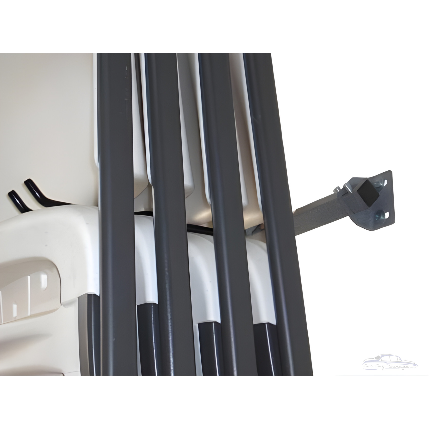 Folding Chair Storage Rack - Holds Up to 10 Chairs, Wall Mount
