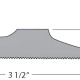 100ft Gray Garage Door Threshold with Adhesive