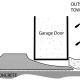 20ft 4in Brown Garage Door Threshold with Adhesive 20ft 4in Brown Garage Door Threshold with Adhesive