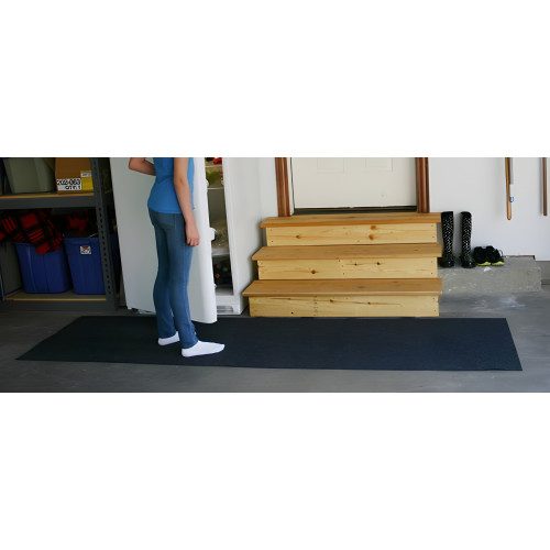 Charcoal 29" W x 9' L Garage Floor Runner Mat