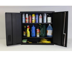 30 inch Modular Black Wall Cabinet